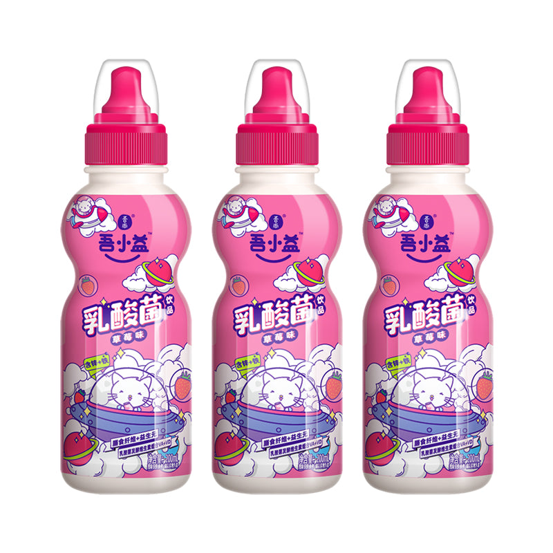 wushang  Wu Xiaoyi (strawberry flavor)  Beneficial bacteria multi-lactic acid bacteria children's drink